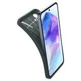 Samsung Galaxy A55 (5G) Spigen Liquid Air Deksel - Grønn