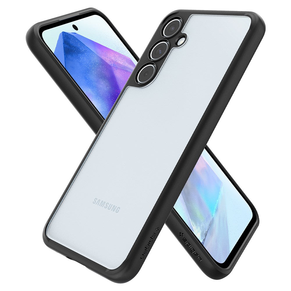 Samsung Galaxy A55 (5G) Spigen Ultra Hybrid Deksel - Gjennomsiktig / Svart