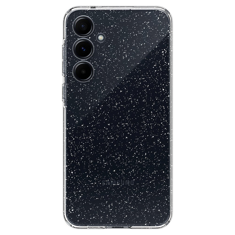 Spigen Samsung Galaxy A55 (5G) Liquid Crystal Glitter Deksel - Gjennomsiktig