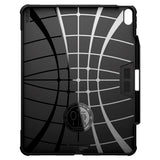 iPad Air 13" (2024) Spigen Rugged Armor Pro Deksel m. Apple Pencil Holder - Svart