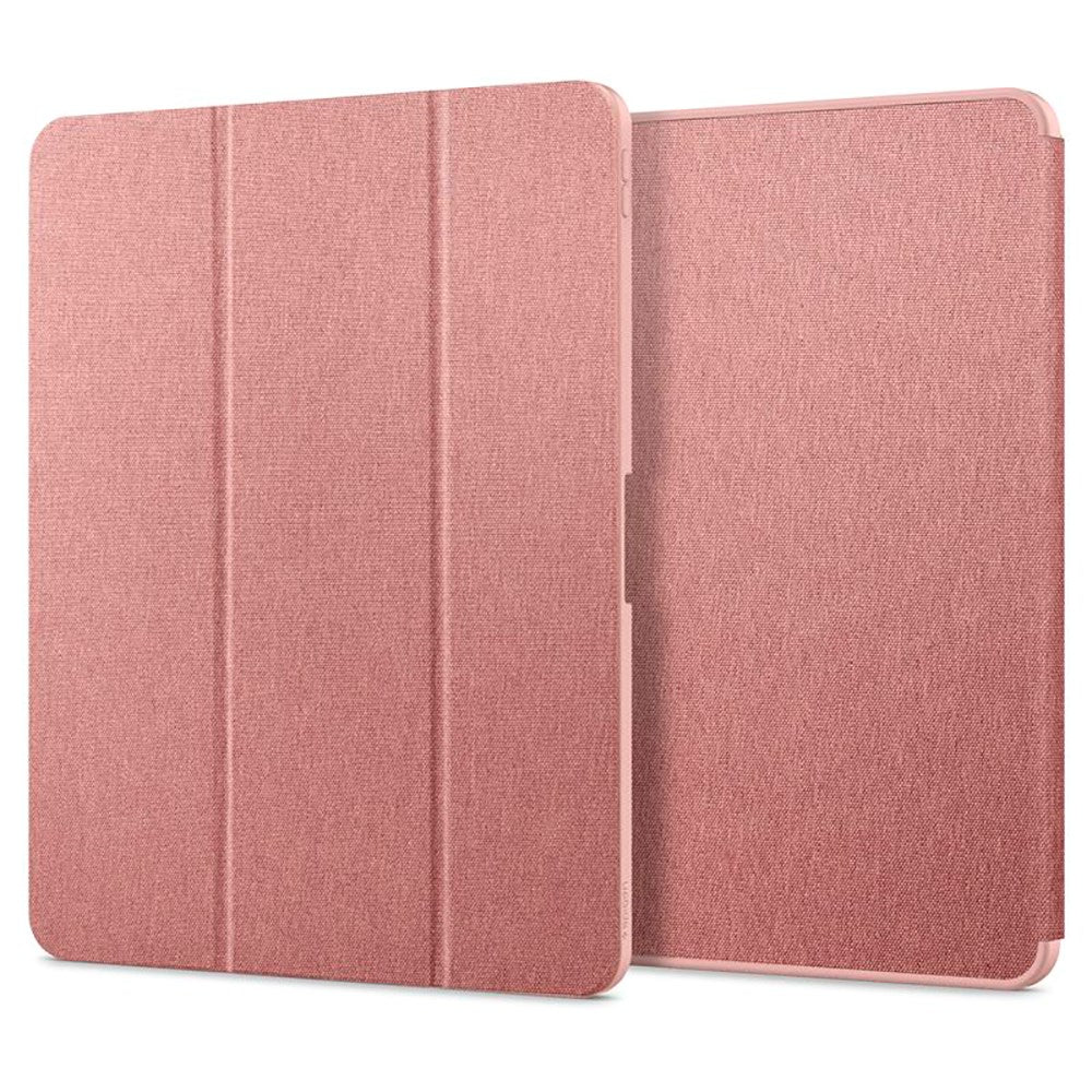 iPad Air 13" (2024) Spigen Urban Fit Stoff Deksel med Pekepenn Holder - Rose Gold