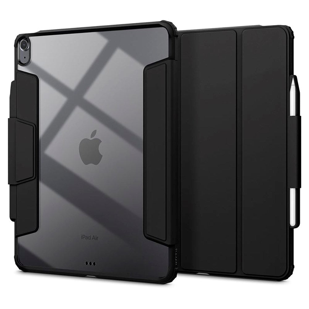 iPad Air 13" (2024) Spigen Air Skin Pro Skinn Flip Deksel - Svart