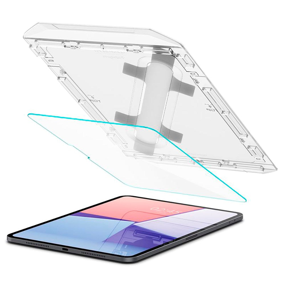 iPad Pro 11" (2024) Spigen EZ Fit Glas.tR Skjermbeskytter - Case Friendly - Gjennomsiktig