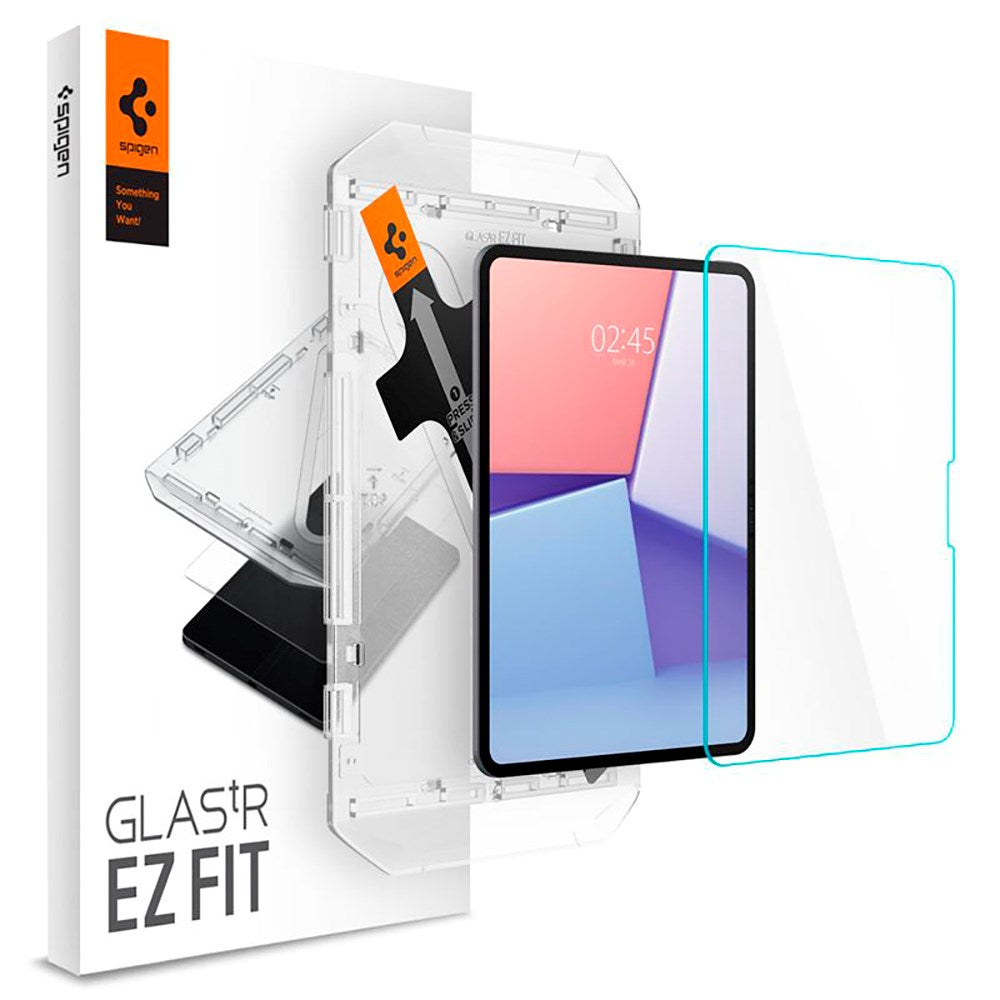 iPad Pro 11" (2024) Spigen EZ Fit Glas.tR Skjermbeskytter - Case Friendly - Gjennomsiktig