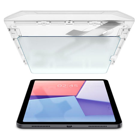 iPad Air 11" (2024) Spigen Paper Touch EZ Fit Glas.tR Skjermbeskytter - Case Friendly - Gjennomsiktig