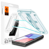 Spigen Samsung Galaxy Z Fold6 EZ Fit Glas.tR Skjermbeskytter - 2 stk. - Case Friendly - Gjennomsiktig