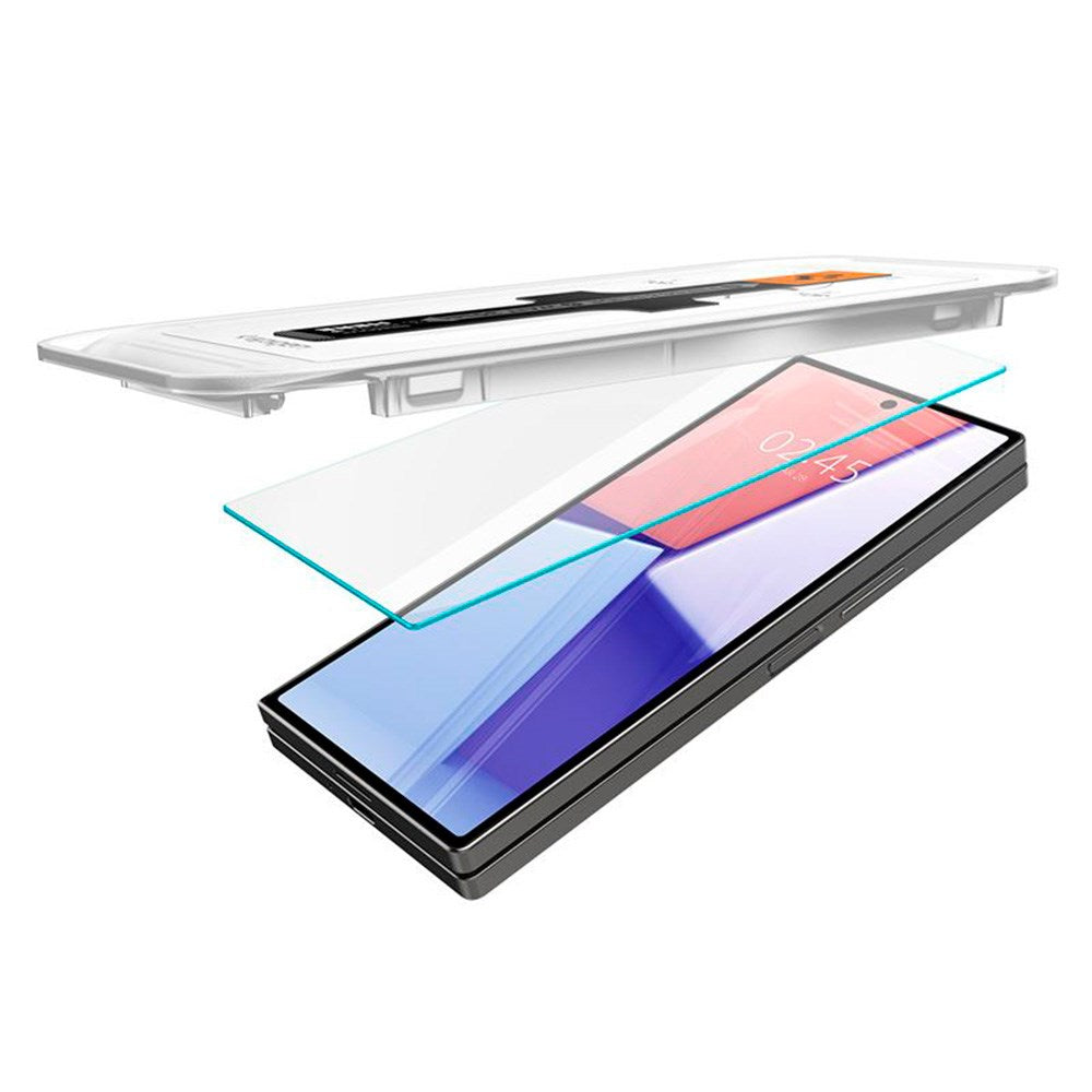 Spigen Samsung Galaxy Z Fold6 EZ Fit Glas.tR Skjermbeskytter - 2 stk. - Case Friendly - Gjennomsiktig