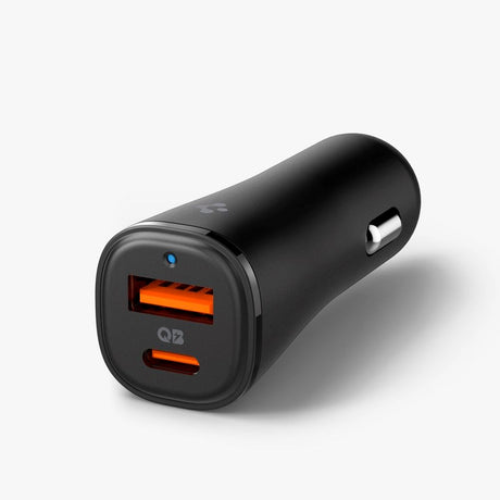 Spigen 48W Billader m. 1x USB-C & 1x USB-A - Svart
