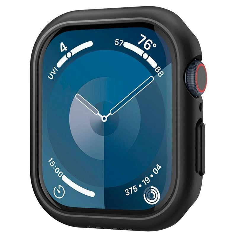 Apple Watch 10 (46mm) Spigen Thin Fit Deksel - Svart