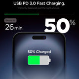 Spigen 20W Vegglader m. 1x USB-C - Hvit