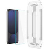 Samsung Galaxy S24 FE Spigen EZ Fit Glas.tR Skjermbeskytter 2. Stk - Case Friendly - Gjennomsiktig