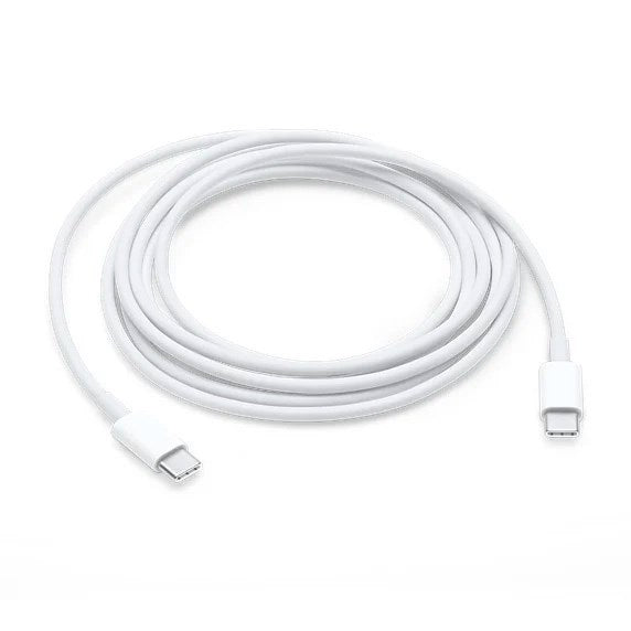 Original Apple USB-C til USB-C Kabel - 2m - Hvit (MLL82ZM/A)