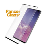 Samsung Galaxy S10 PanzerGlass Curved Glass Skjermbeskytter - Fingerprint & Case Friendly - Svart