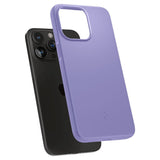 iPhone 15 Pro Max Spigen Thin Fit Deksel - Iris Purple