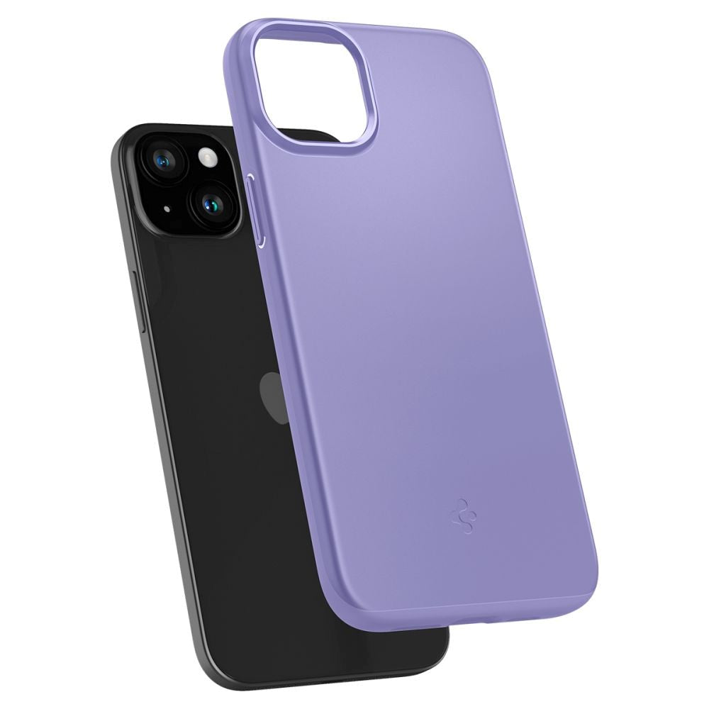 iPhone 15 Spigen Thin Fit Deksel - Iris Purple