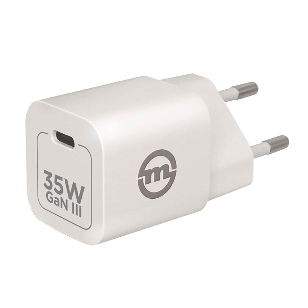 Mobile Origin 35W Super Charger GaN Vegglader med USB-C - Hvit