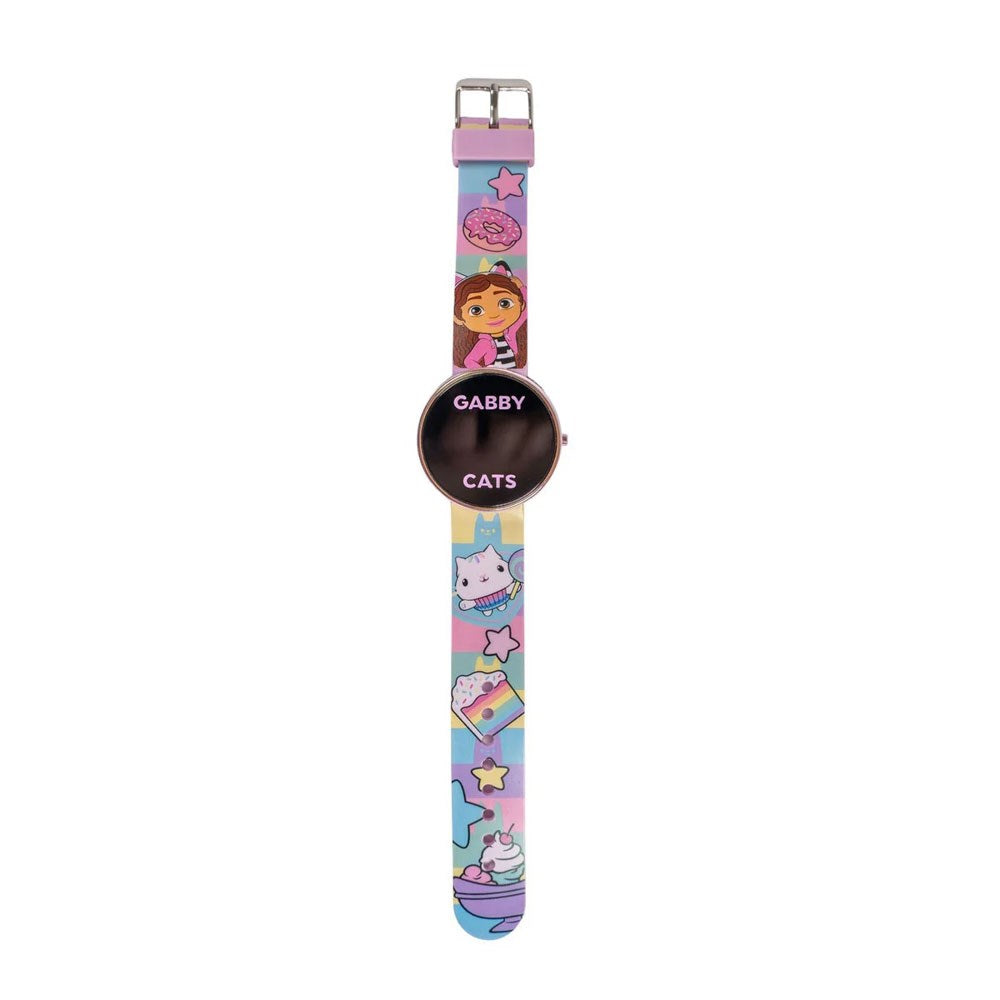 Accutime LED Barneklokke – Gabby's Dollhouse
