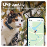 Tractive GPS Cat Mini - GPS & Bluetooth Tracker for Katt - Mørkeblå