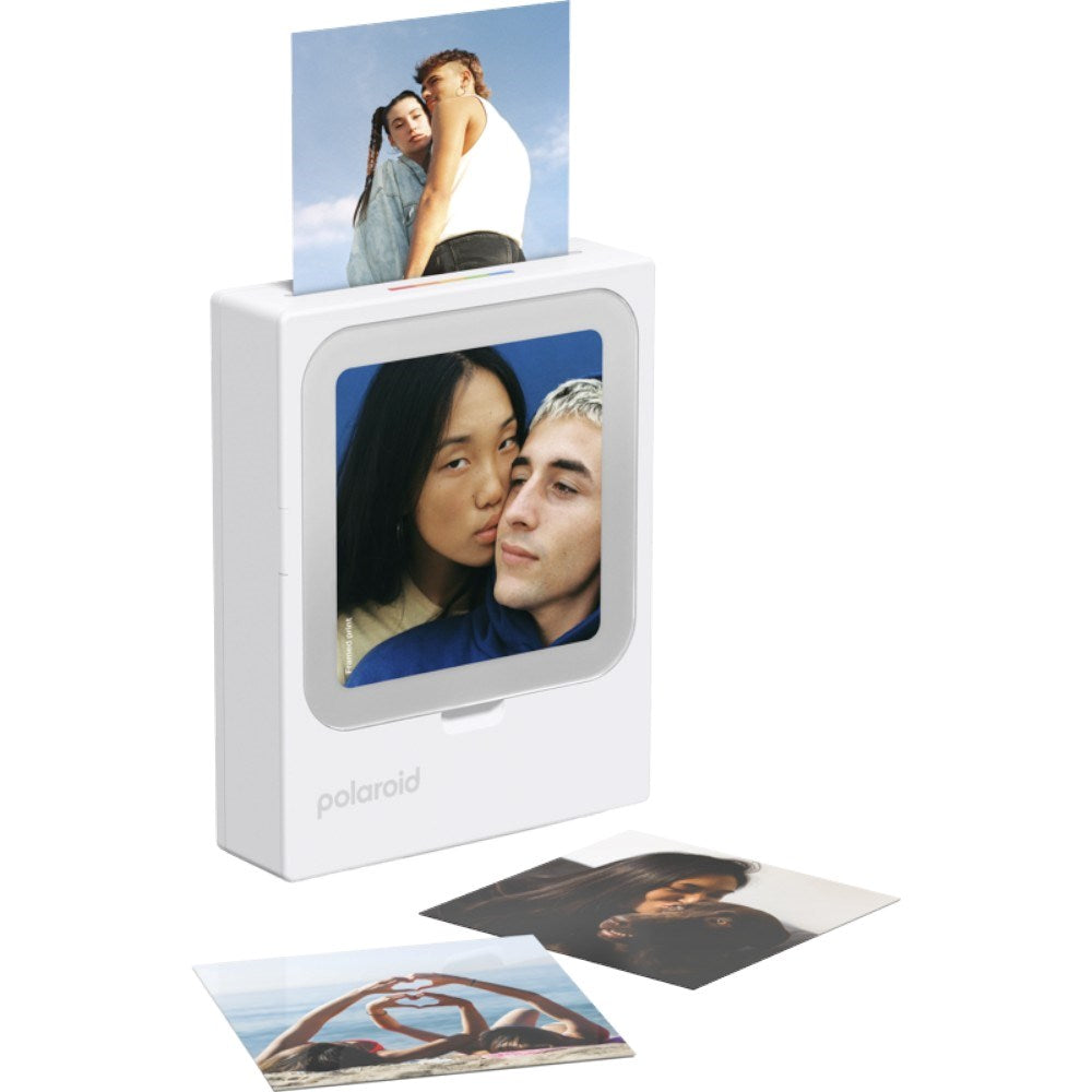 Polaroid Hi-Print 3x3 Pocket Printer inkl. 10x Fotopapir - Hvit