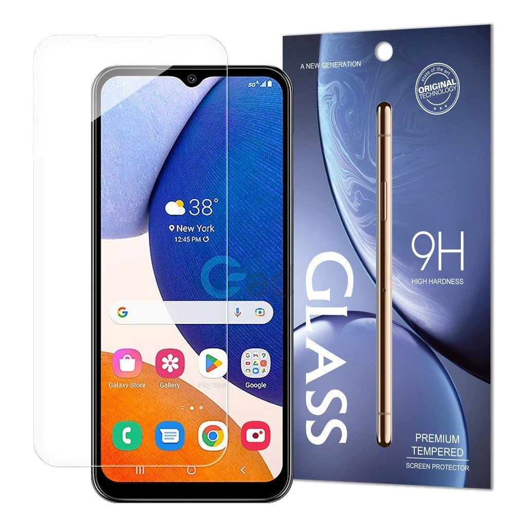 Samsung Galaxy A14 / A14 (5G) Hurtel Beskyttelsesglass - Gjennomsiktig