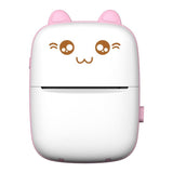 Hurtel HURC9 Mini Cat Termisk Skriver - Hvit / Pink