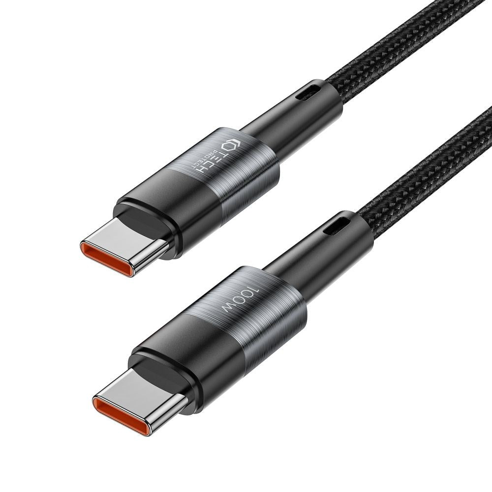 Tech-Protect Ultraboost USB-C til USB-C Kabel 100W/5A 50cm - Grå