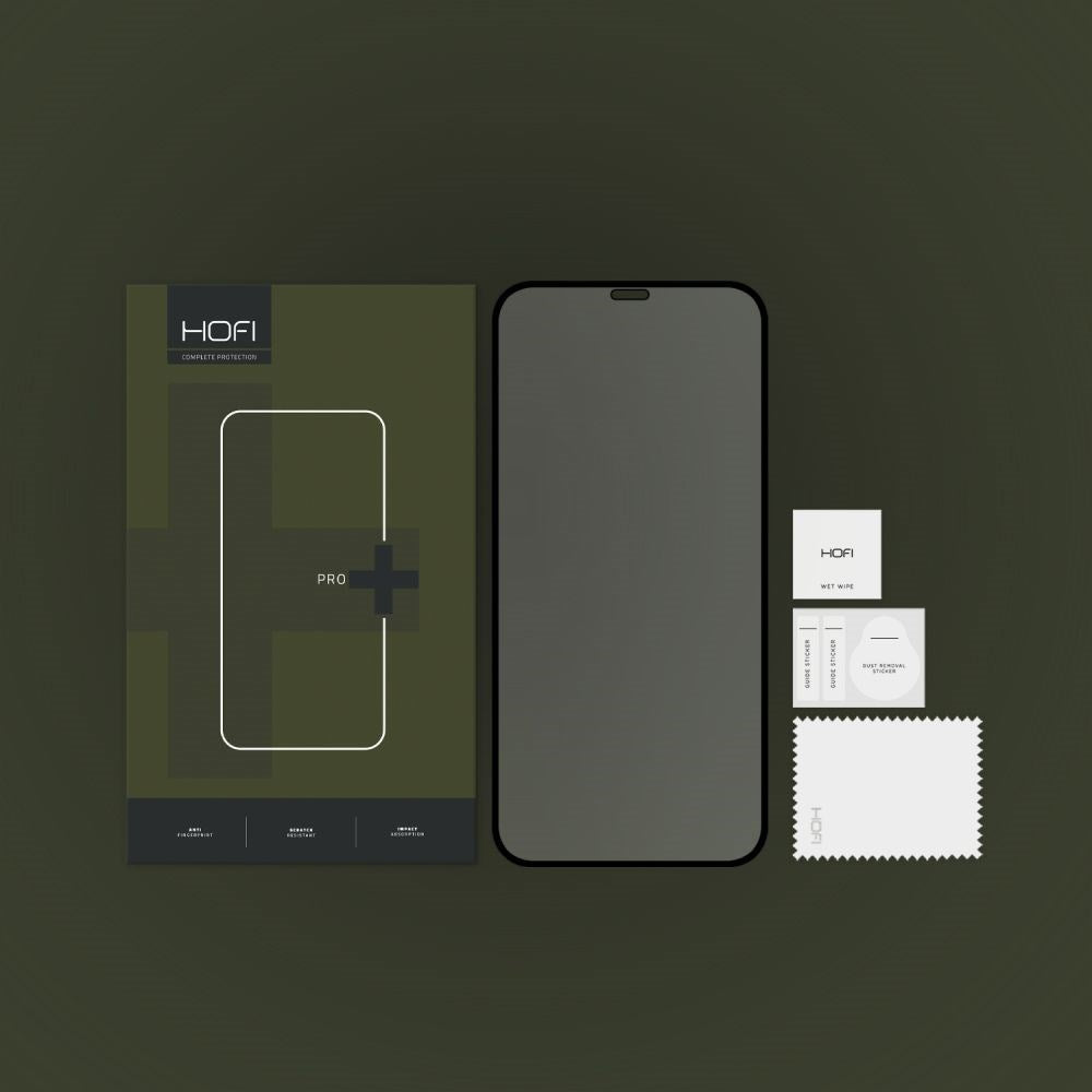 iPhone 11 Pro / Xs / X Hofi Glass Pro+ Skjermbeskytter - Case Friendly - Svart Kant