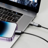 Tech-Protect USB-A til USB-C-Adapter - Svart