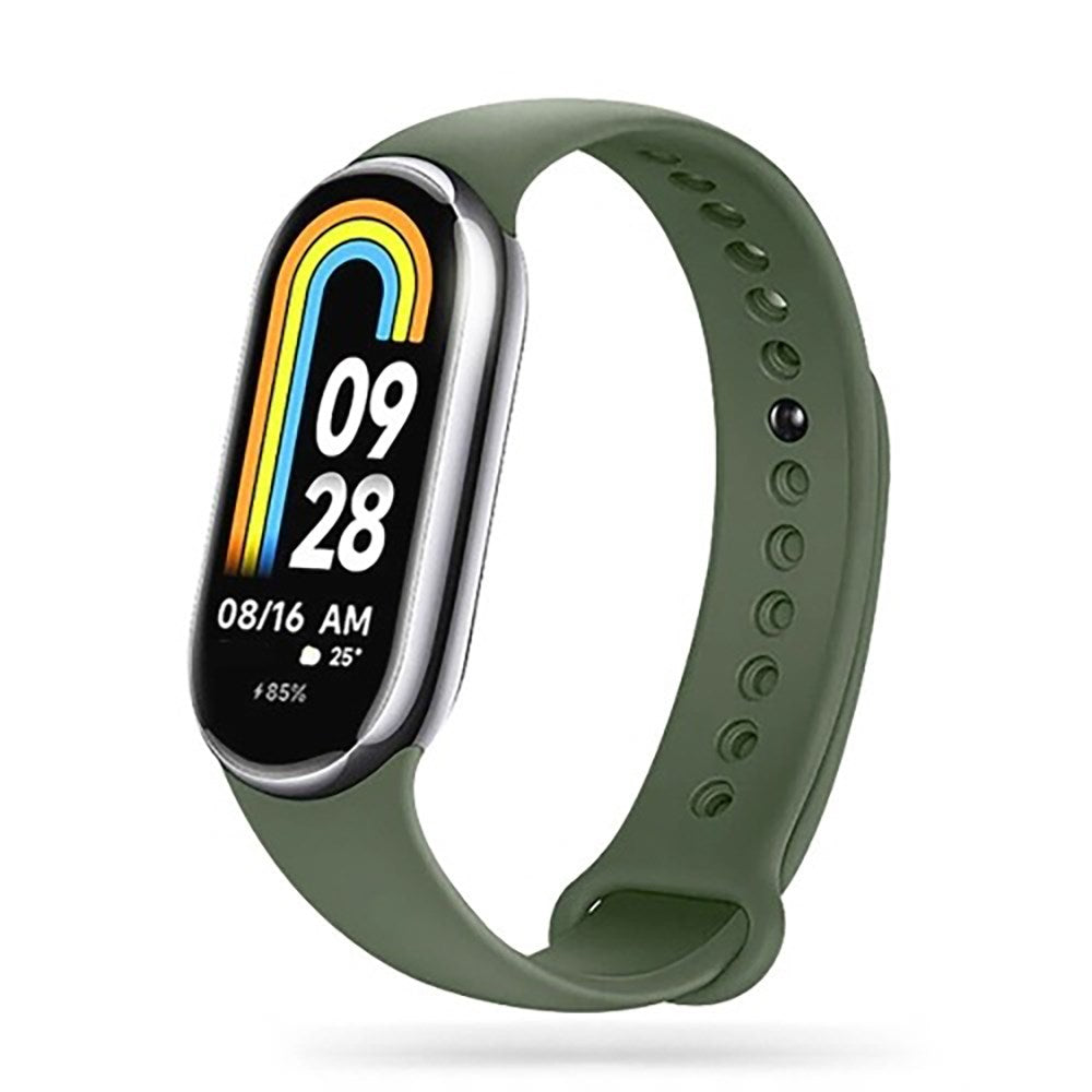 Xiaomi Smart Band 8/9 Iconband Tech-Protect Fleksibel Plaststropp - Grønn