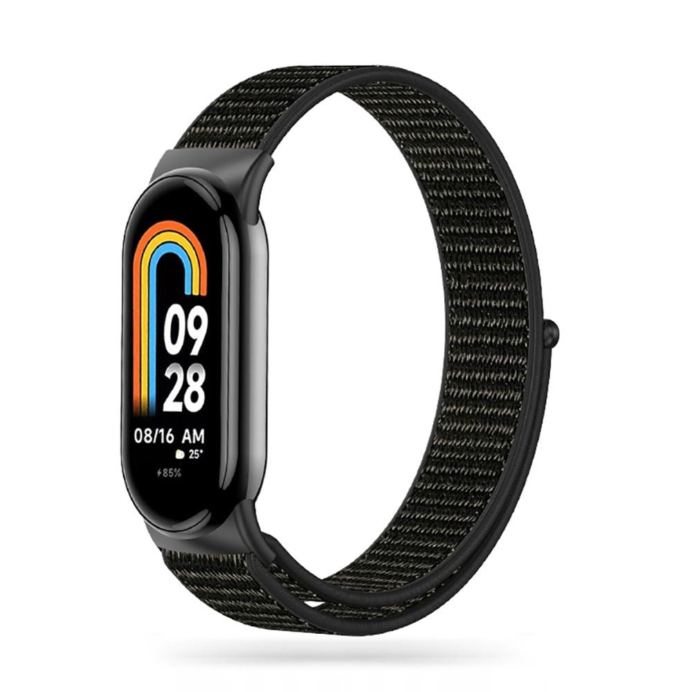 Nylon Strap for Xiaomi Smart Band 8 / 9 Tech-Protect - Svart