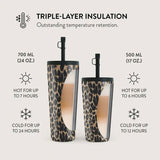 Burga Termokopp m. Lokk & Sugerør - 500ml - Player