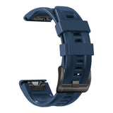 Universal Garmin 22mm QuickFit Iconband Tech-Protect Line Silikon Reim - Navy Blå