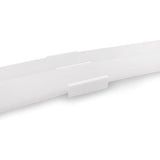 Light Solutions - Dobbel Brakett for Philips Hue LightStrip V4 & Gradient - 10 stk. - Hvit