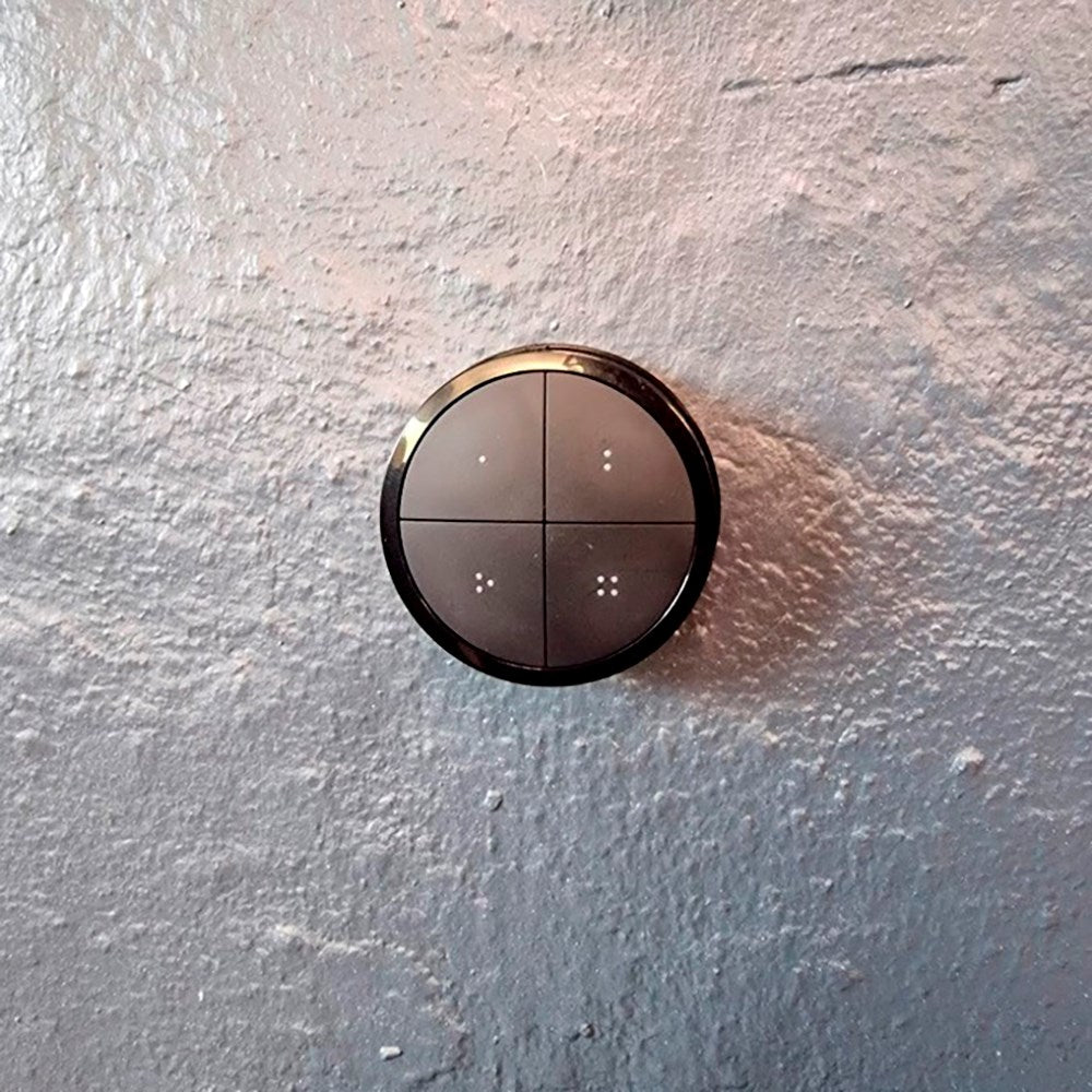 Light Solutions - Philips Hue Tap Dial Switch Rund Brakett - Svart