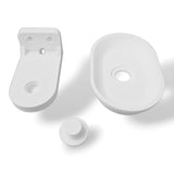 Light Solutions - Google Nest Audio Veggfeste - Hvit