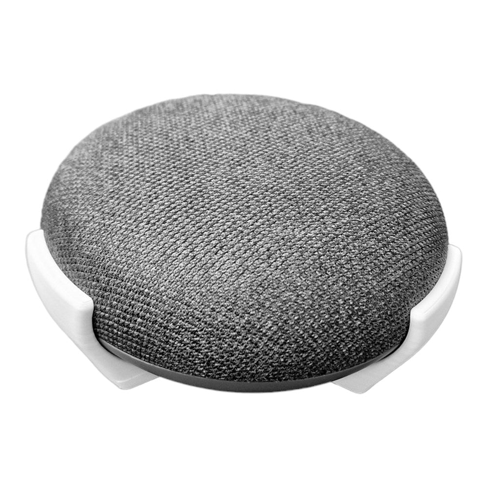 Light Solutions - Google Nest Mini Veggbrakett - Hvit