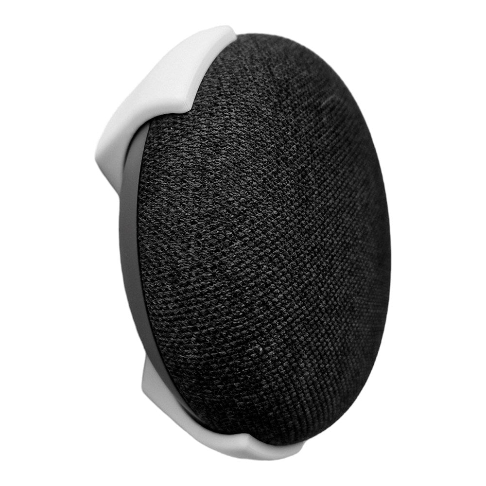 Light Solutions - Google Nest Mini Veggbrakett - Hvit