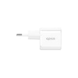 Epico UltraBoost Micro 100W Vegglader med USB-C - Hvit