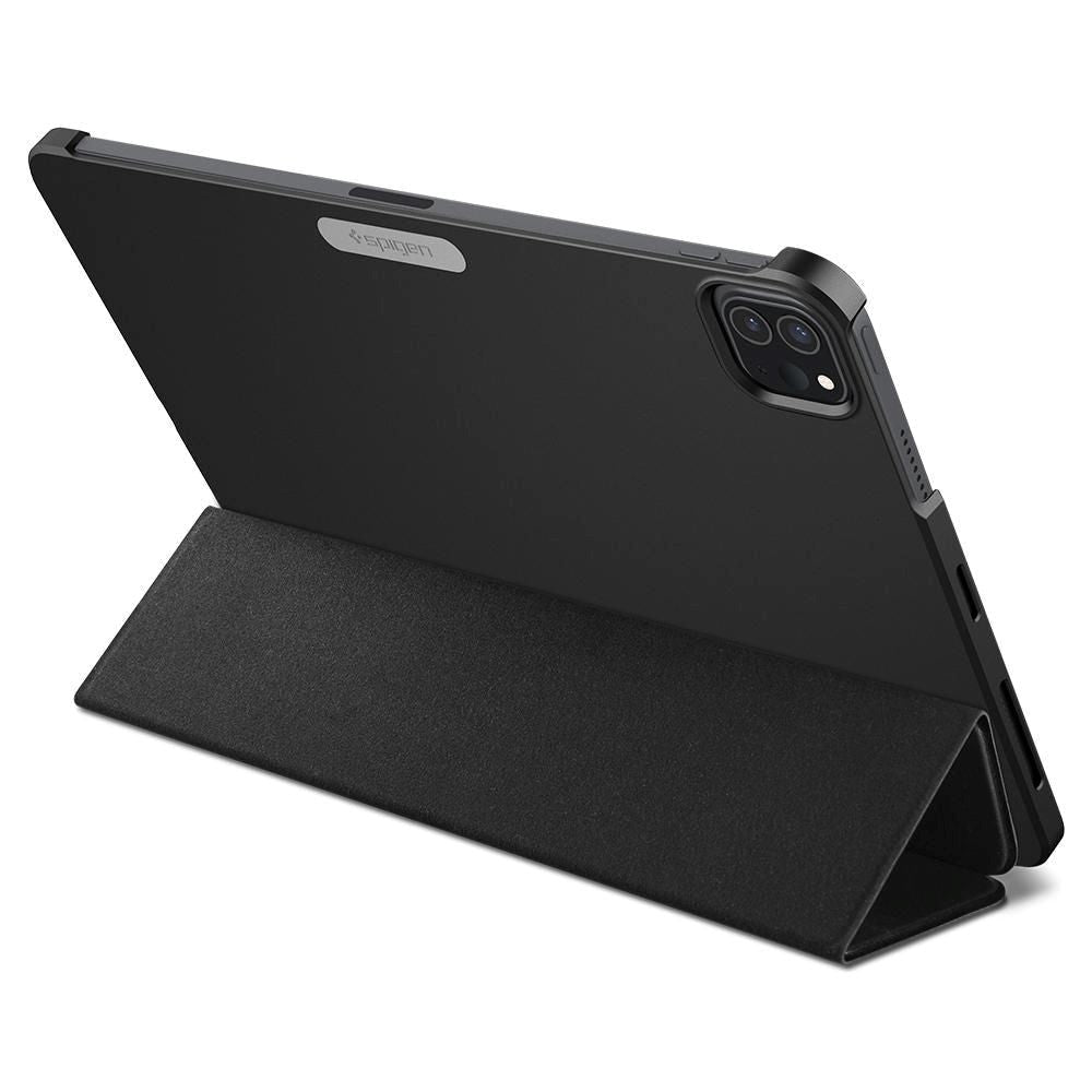 iPad Air (2022 / 2020) / Pro 11" (2022 / 2021 / 2020 / 2018) Spigen Smart Fold Plus Flip Deksel - Svart