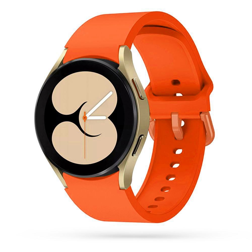 Klokkereim til Samsung Galaxy Watch 4 / 5 / 5 PRO (40 / 42 / 44 / 45 / 46 MM) fra Tech-Protect - Oransje