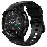 Samsung Galaxy Watch 4 Classic (46mm) SPIGEN Rugged Armor Pro Deksel - TPU Deksel inkl. Stropp - Matte Black