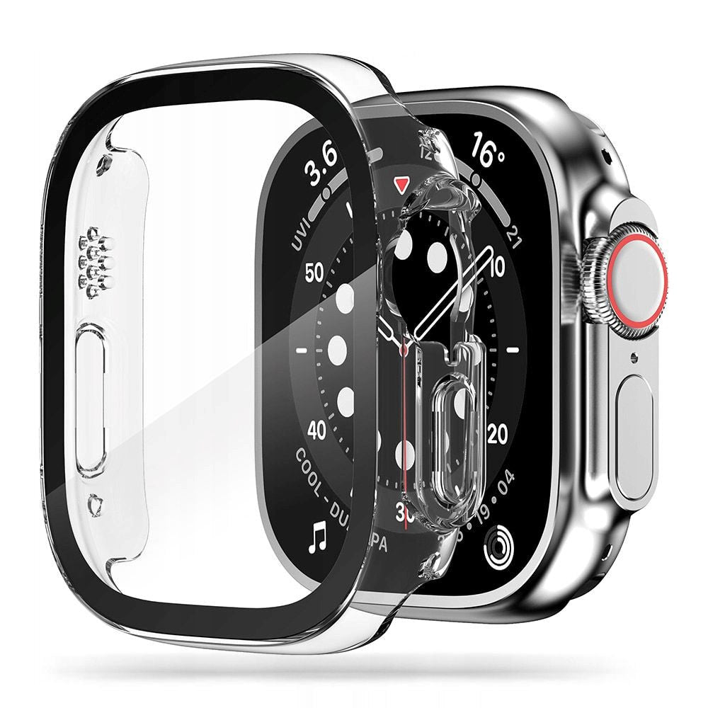 Apple Watch Ultra Tech-Protect DEFENSE360 Smartwatch-deksel med skjermbeskytter - 49mm - Gjennomsiktig