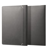 Spigen Valentinus Kunstskinn Sleeve for MacBook / Bærbar PC 15-16" (40 x 28 x 2 cm) - City Grey