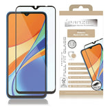 Xiaomi Redmi 9A / 9C PANZER Premium Full Fit - Skjermbeskytter - Svart Kant