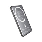 Denver PQCW-5015 15W Trådløs PowerBank - 5000 mAh - MagSafe Kompatibel - Grå