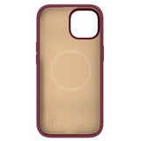 iDeal Of Sweden iPhone 17e / 16e / 15 / 14 / 13 Silicone Deksel - MagSafe Kompatibel - Fine Wine Bloom