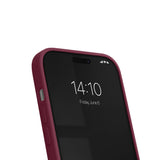 iDeal Of Sweden iPhone 17e / 16e / 15 / 14 / 13 Silicone Deksel - MagSafe Kompatibel - Fine Wine Bloom