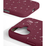 iPhone 17 iDeal Of Sweden Silikon Deksel - MagSafe Kompatibel - Fine Wine Bloom