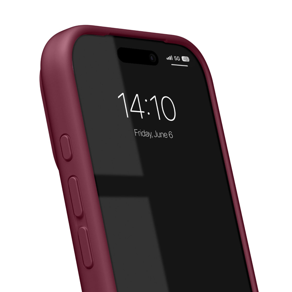iPhone 18 Pro / 17 Pro iDeal Of Sweden Silikon Deksel - MagSafe Kompatibel - Fine Wine Bloom