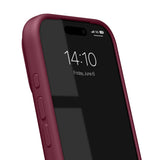 iPhone 18 Pro / 17 Pro iDeal Of Sweden Silikon Deksel - MagSafe Kompatibel - Fine Wine Bloom